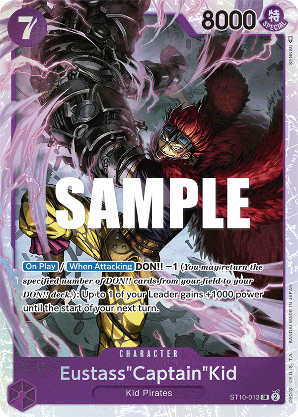 ST10-013 - Eustass”Captain”Kid