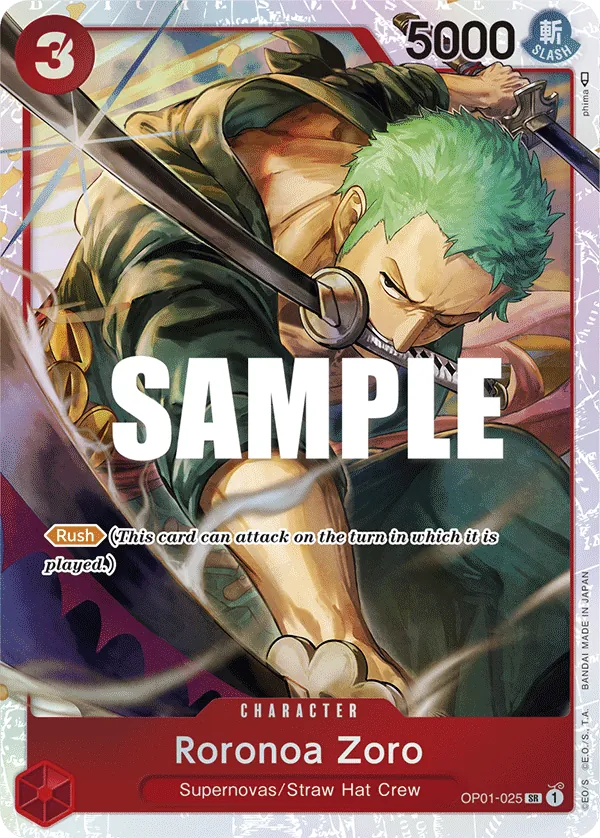 OP01-025 - Roronoa Zoro