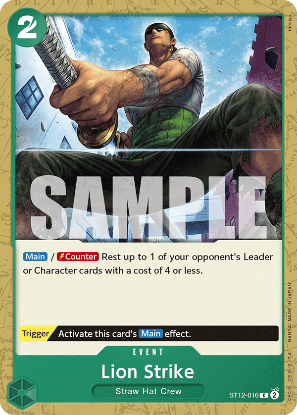 ST12-016 - Lion Strike