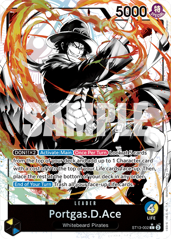 ST13-002 - Portgas D. Ace
