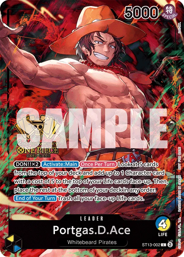 ST13-002 - Portgas D. Ace