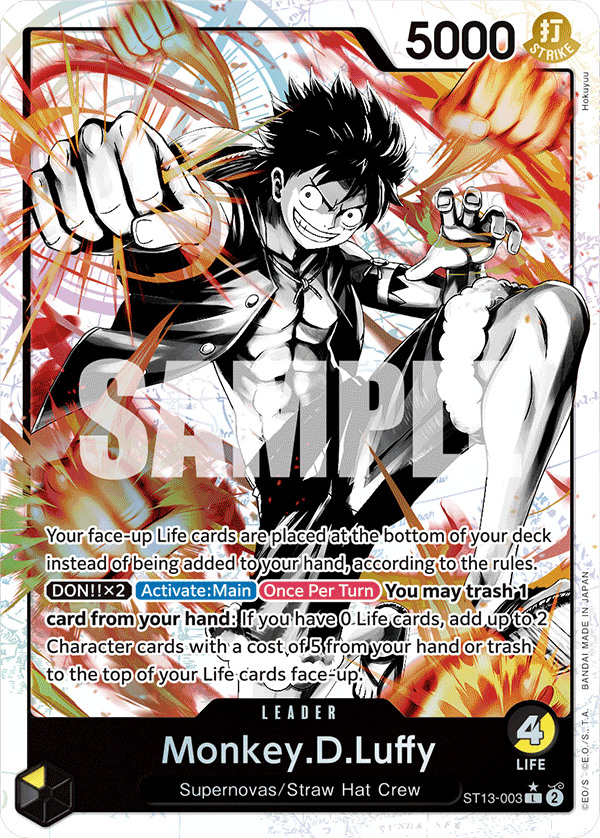 ST13-003 - Monkey D. Luffy