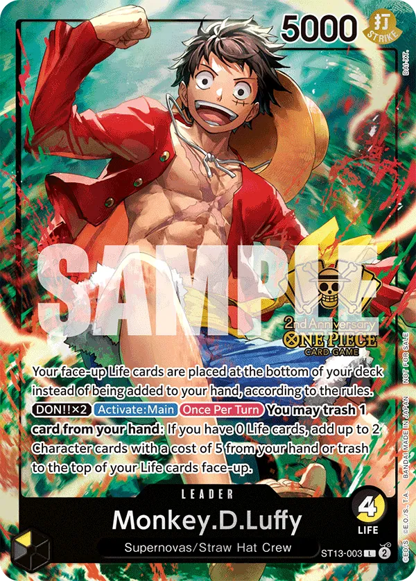 ST13-003 - Monkey D. Luffy