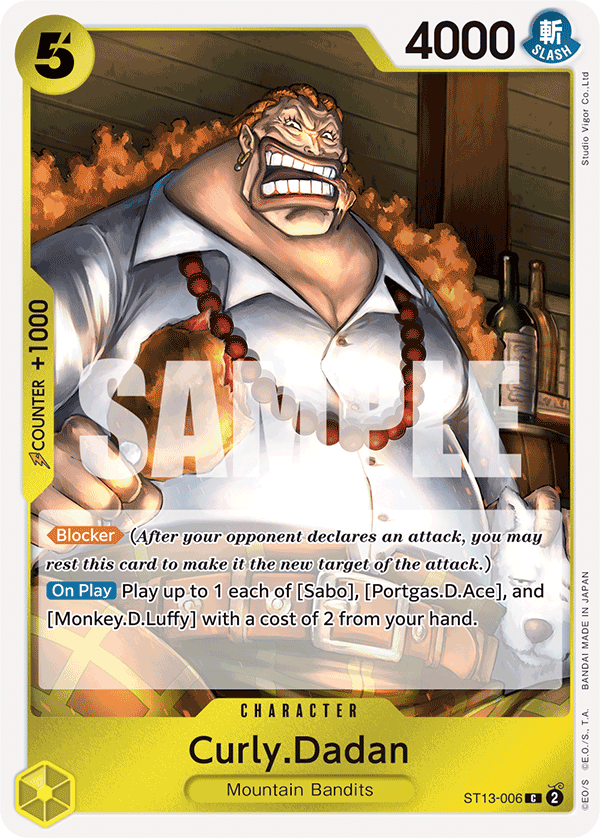 ST13-006 - Curly Dadan