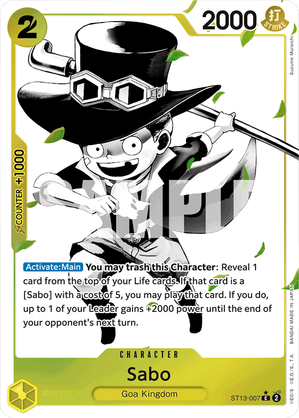 ST13-007 - Sabo