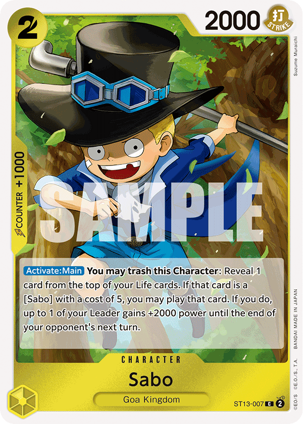 ST13-007 - Sabo