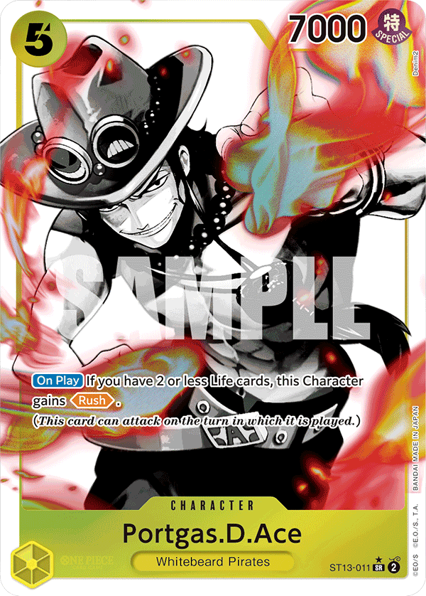 ST13-011 - Portgas D. Ace