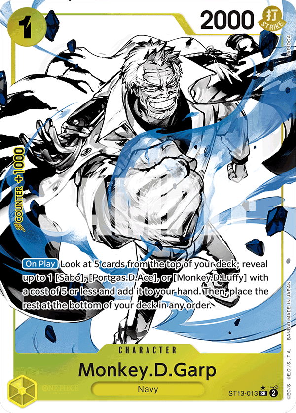 ST13-013 - Monkey D. Garp