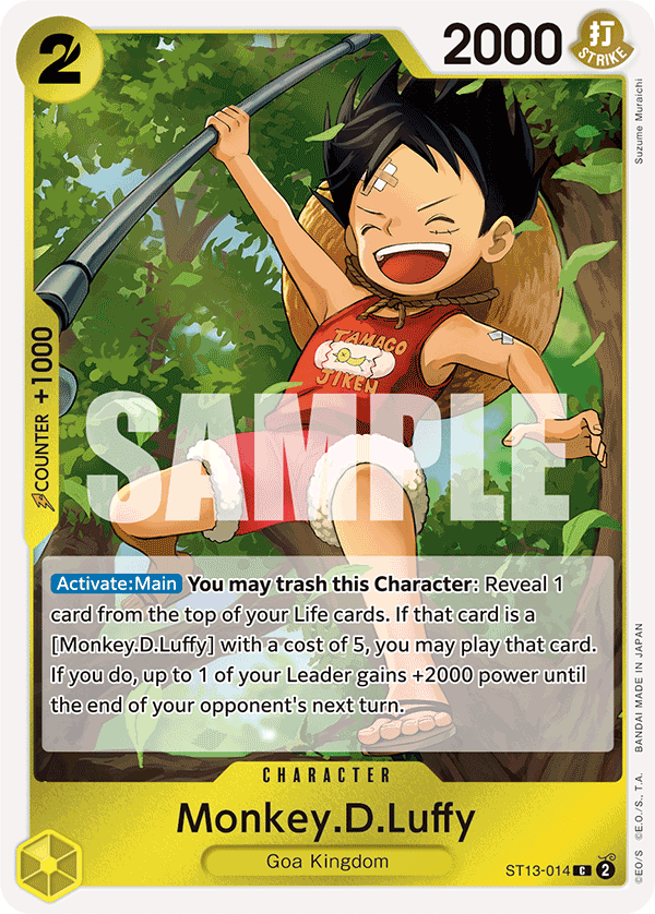 ST13-014 - Monkey D. Luffy