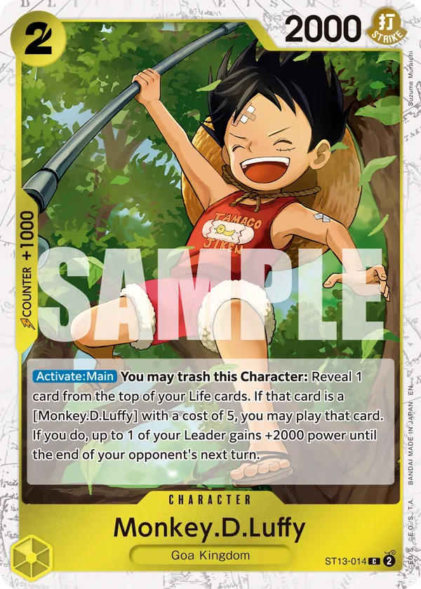 ST13-014 - Monkey D. Luffy
