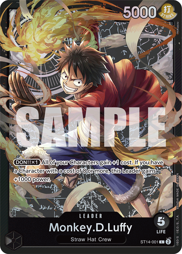 ST14-001 - Monkey D. Luffy