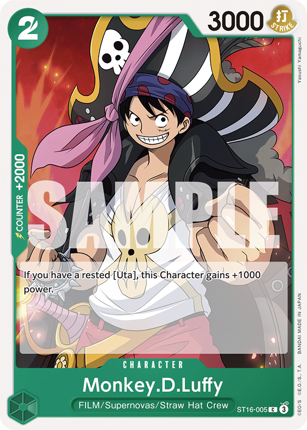 ST16-005 - Monkey D. Luffy