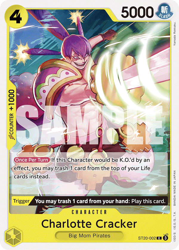 ST20-002 - Charlotte Cracker