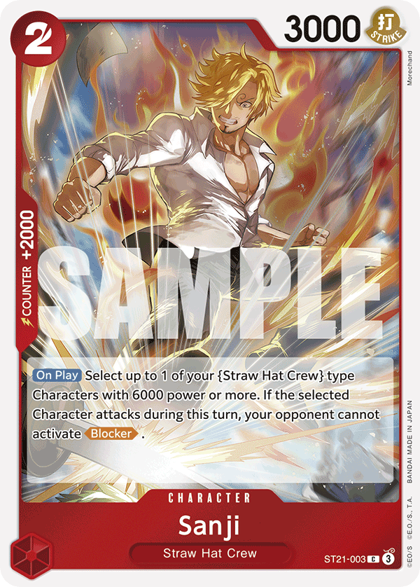 ST21-003 - Sanji