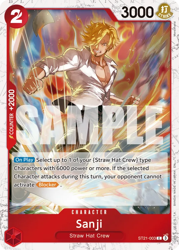 ST21-003 - Sanji