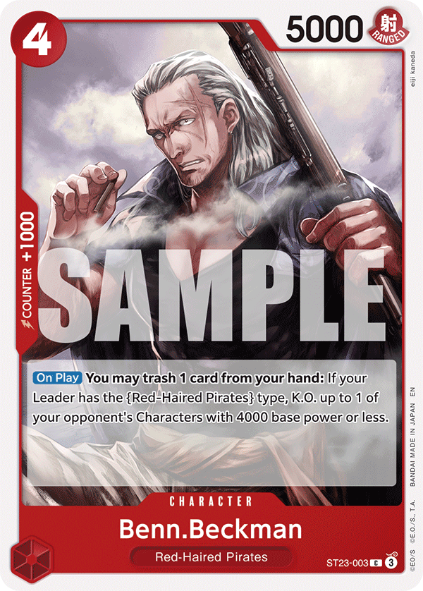 ST23-003 - Benn Beckman