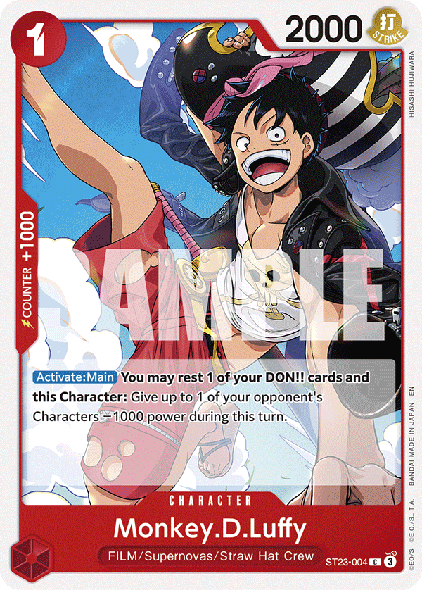 ST23-004 - Monkey D. Luffy