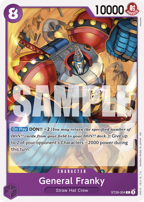 ST26-004 - General Franky