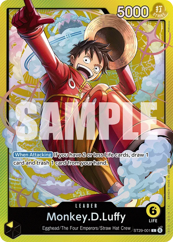 ST29-001 - Monkey D. Luffy