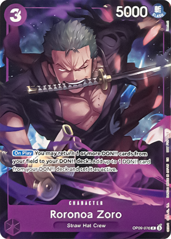 OP09-076 - Roronoa Zoro